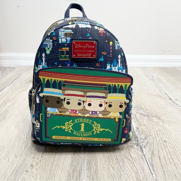 Disney Loungefly Dapper Dans Backpack - Picture 3 of 9